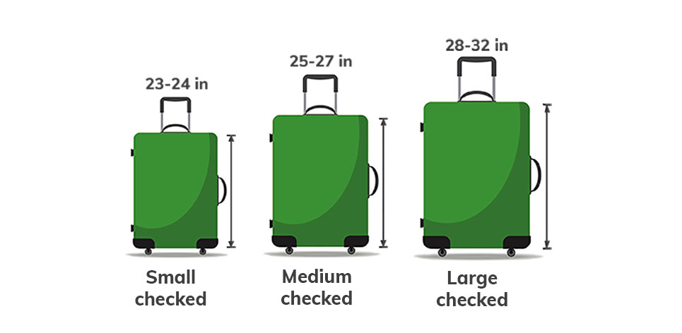 ابعاد استاندارد چمدان مسافرتی