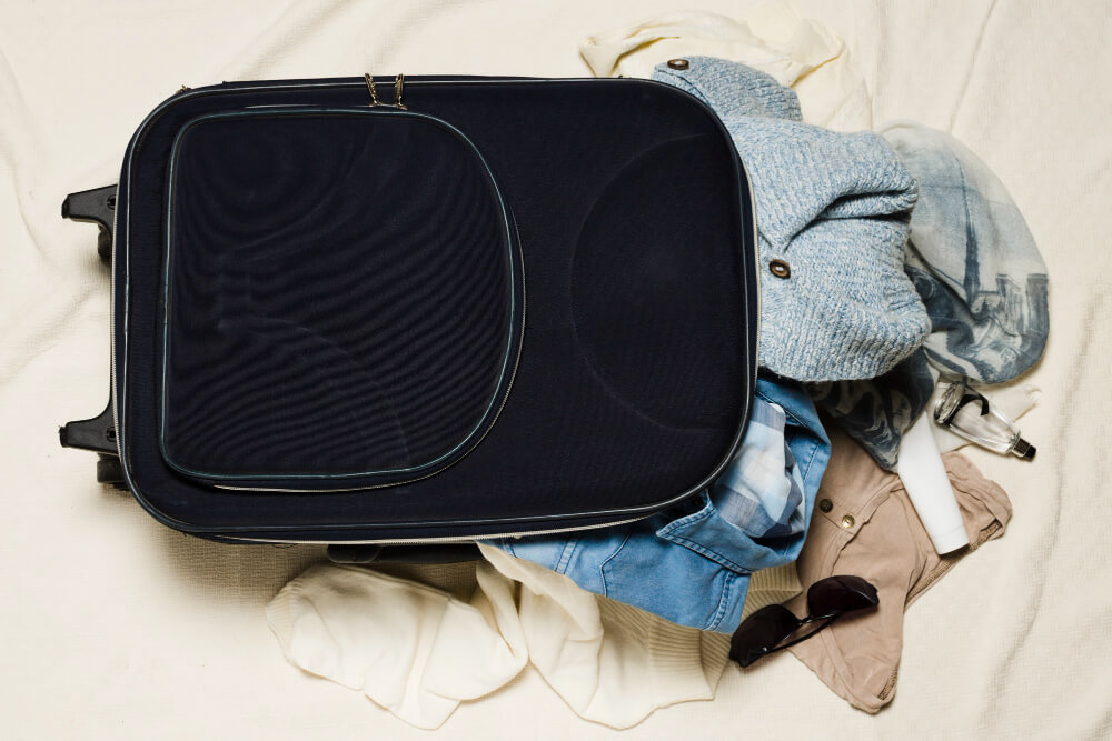 چمدان پارچه ای